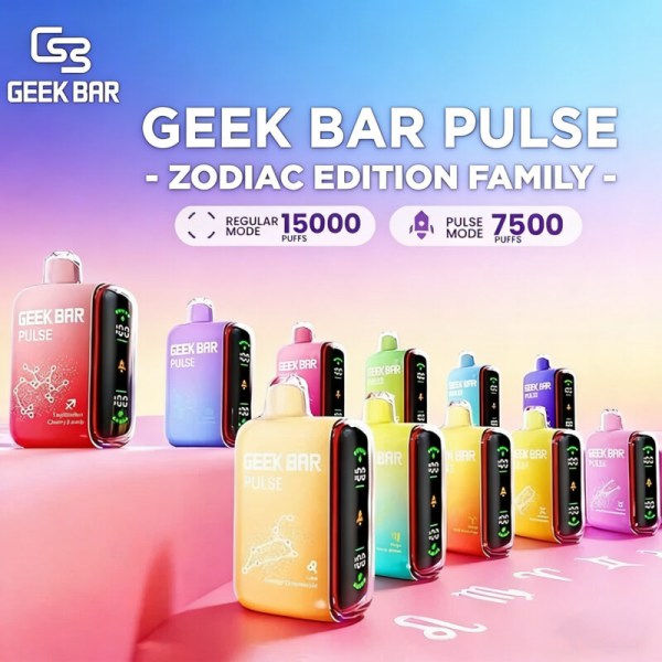     Geek Bar Pulse 15000口拋棄式電子