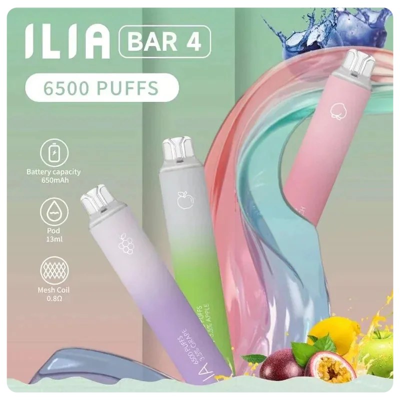 ILIA6500口 拋棄式電子煙 ILIA一次性電子8/17